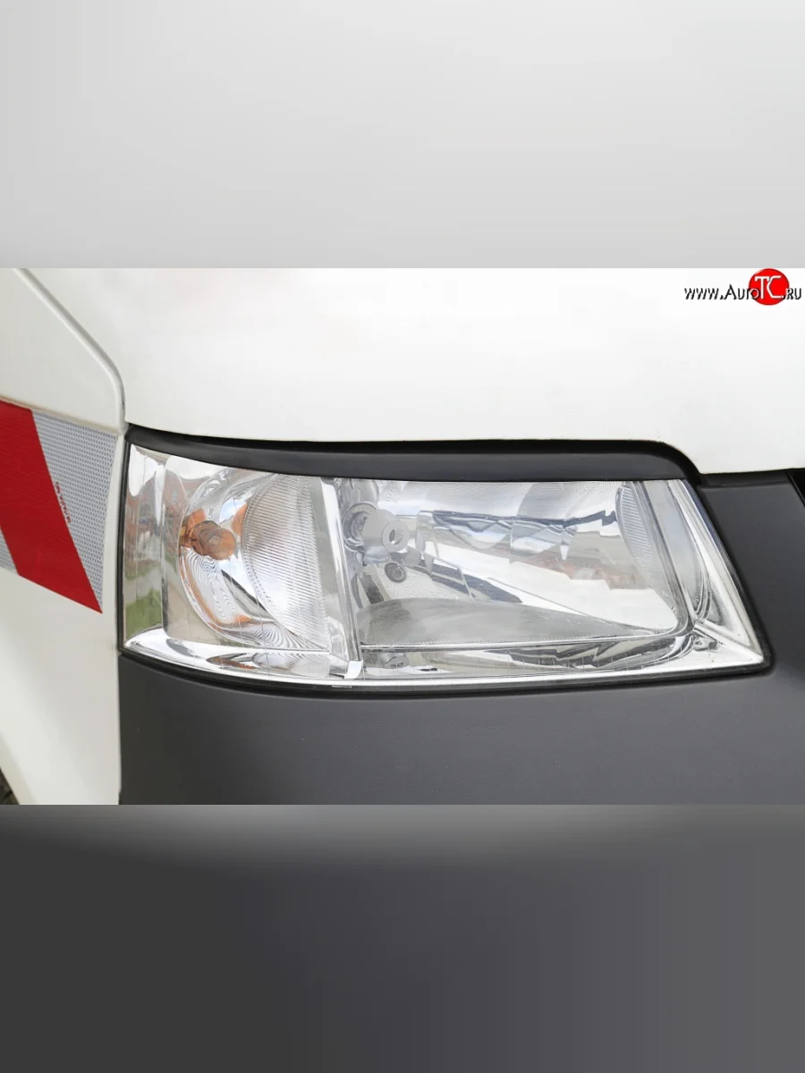 Реснички на фары RA Volkswagen Transporter T5 дорестайлинг (2003-2009) (Неокрашенные)  в Самаре Самарской области