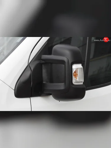 Накладки на зеркала RA (Поверхность шагрень) CITROEN Jumper  250 (2006-2014)