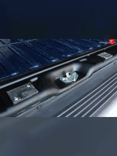 Пластиковый порожек в багажник автомобиля RA (Поверхность шагрень) CITROEN Jumper  250 (2006-2014)