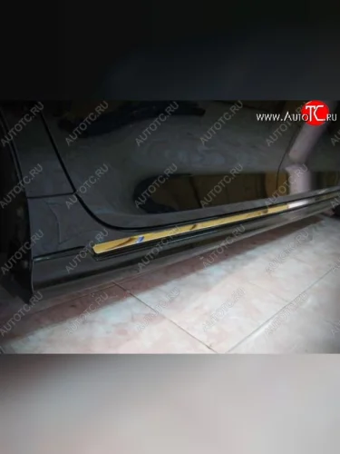 Пороги накладки CT Toyota Camry XV55 1-ый рестайлинг (2014-2017)