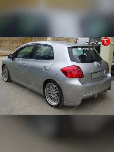 Задний бампер CT Toyota Auris E150 хэтчбэк 5 дв. дорестайлинг (2006-2010)