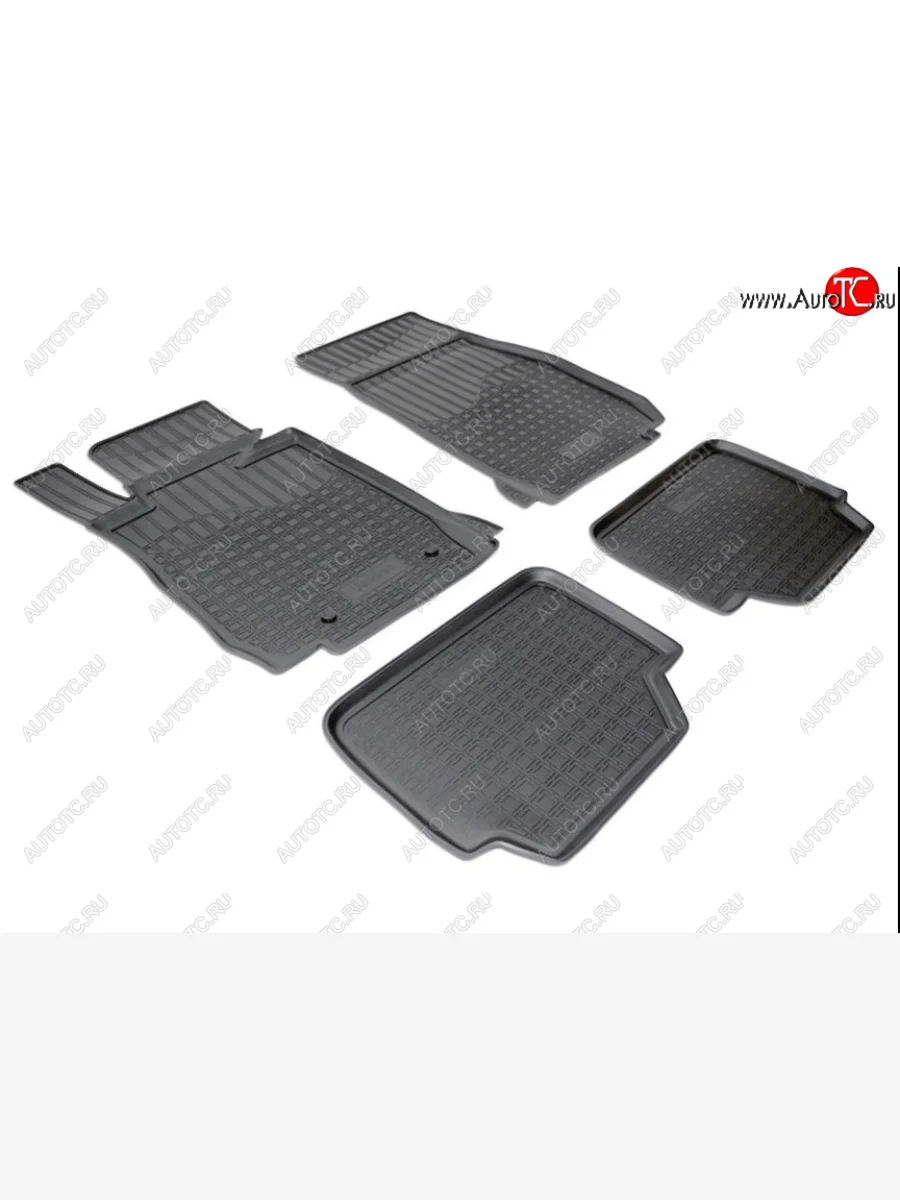 Коврики салонные для BMW 1 (F20,F21) (2011) BMW 1 серия F21 хэтчбэк 3 дв. 2-ой рестайлинг (2017-2020) (Цвет: черный)  с доставкой в г. Керчь