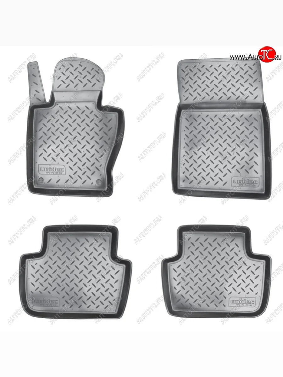 Комплект ковриков в салон Norplast Unidec BMW X3 E83 (2003-2009) (Цвет: черный)  в Самаре Самарской области