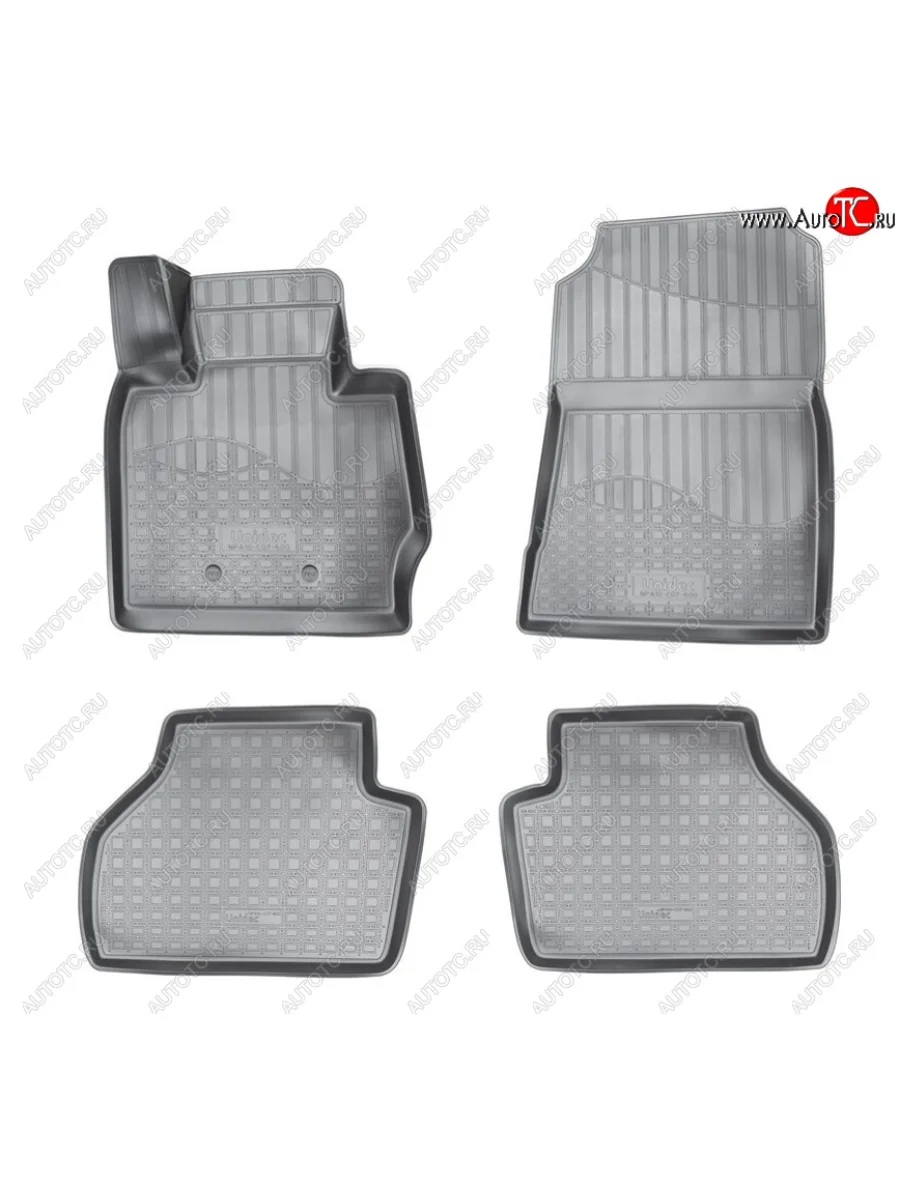 Комплект ковриков в салон Norplast Unidec BMW X4 F26 (2014-2018) (Цвет: черный)  в Самаре Самарской области