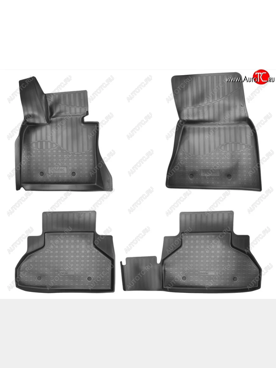 Комплект ковриков в салон Norplast Unidec BMW X6 F16 (2014-2020) (Цвет: черный)  в Керчи Республика Крым