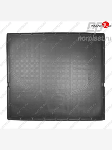 Коврик в багажник Norplast Unidec (со сложенным 3-им рядом) (Цвет: черный) Cadillac Escalade GMTK2 джип 5 дв. короткая база (2015-2020)