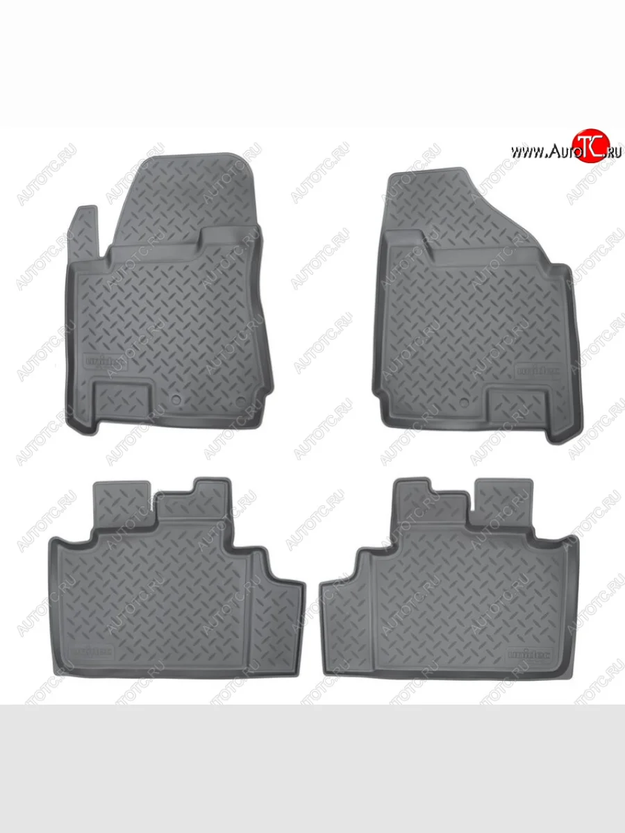 Комплект ковриков в салон Norplast Unidec Cadillac SRX дорестайлинг (2010-2012) (Цвет: черный)  с доставкой в г. Пермь