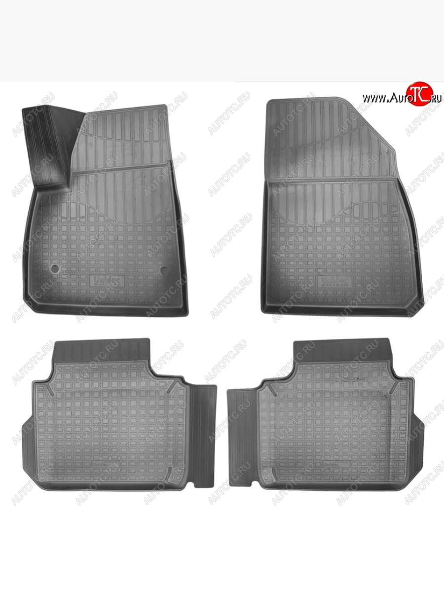 Комплект ковриков в салон Norplast Cadillac XT5 дорестайлинг (2016-2020) (Цвет: черный)  в Перми Пермском крае