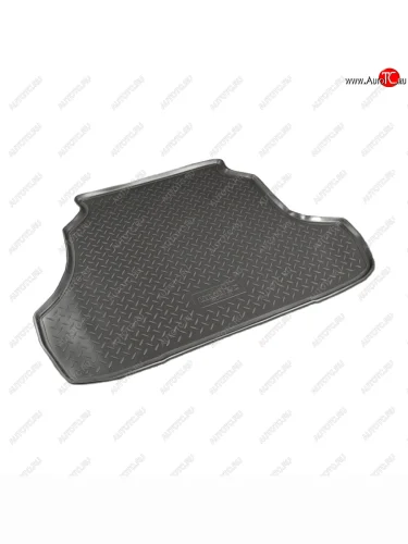 Коврик в багажник Norplast Unidec (Цвет: черный) Chery Bonus (A13) лифтбэк (2011-2016)