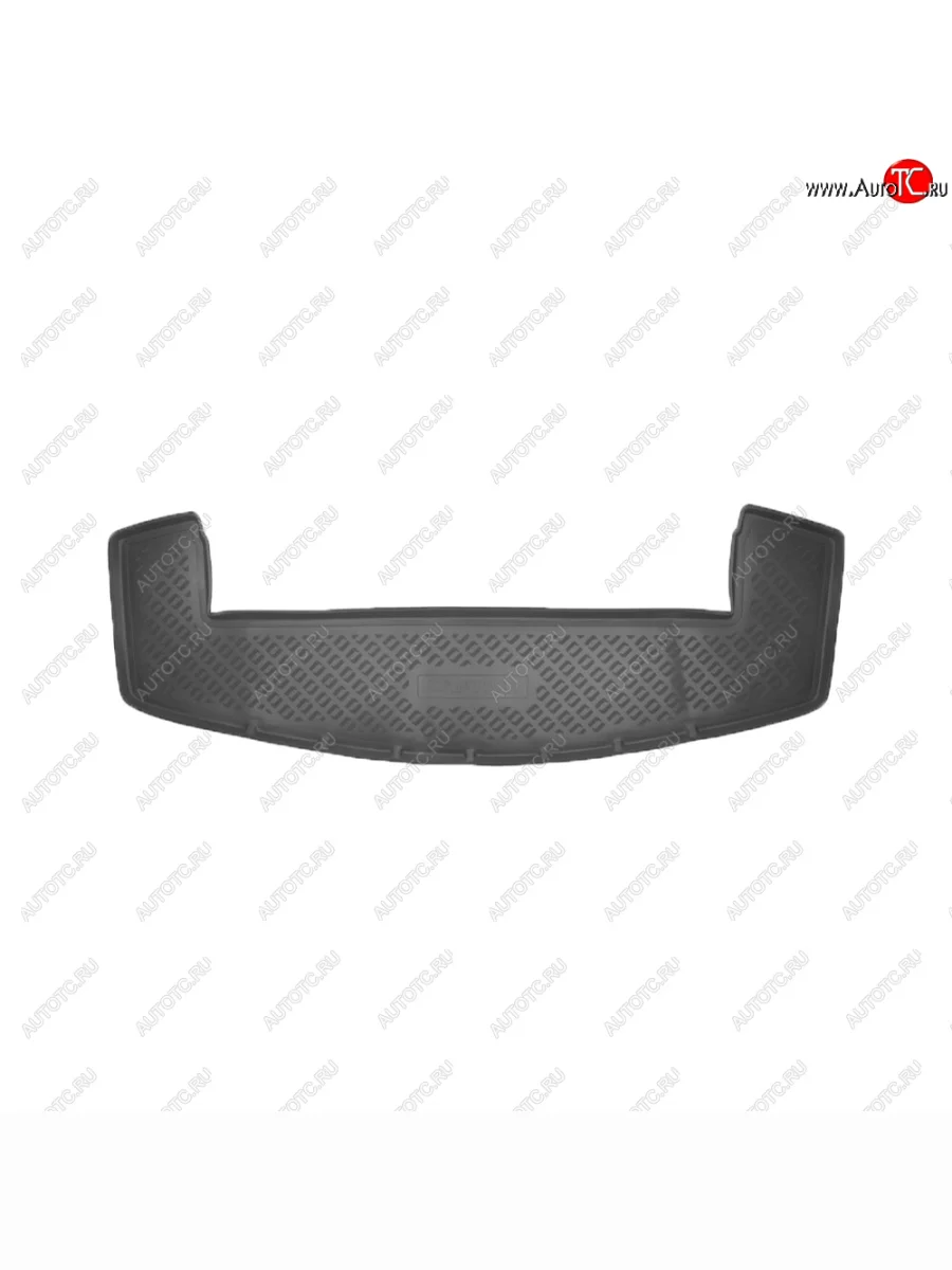 Коврик в багажник Norplast Unidec (7 мест с разложенным 3-им рядом) Chevrolet Captiva 2-ой рестайлинг (2013-2016) (Цвет: черный)  в Перми Пермском крае