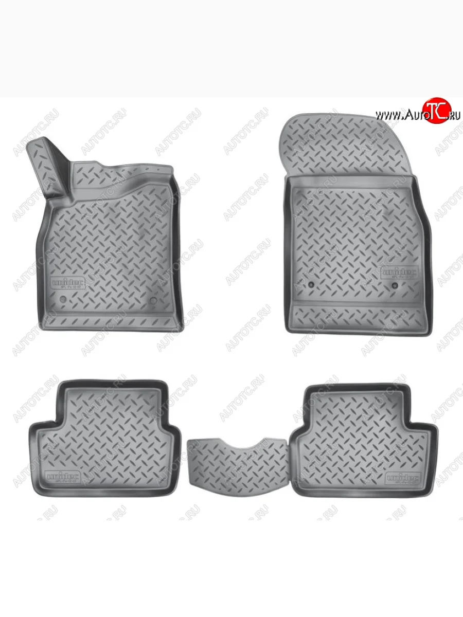 Комплект ковриков в салон Norplast Unidec Chevrolet Cruze J300 седан дорестайлинг (2009-2012) (Цвет: черный)  в Самаре Самарской области