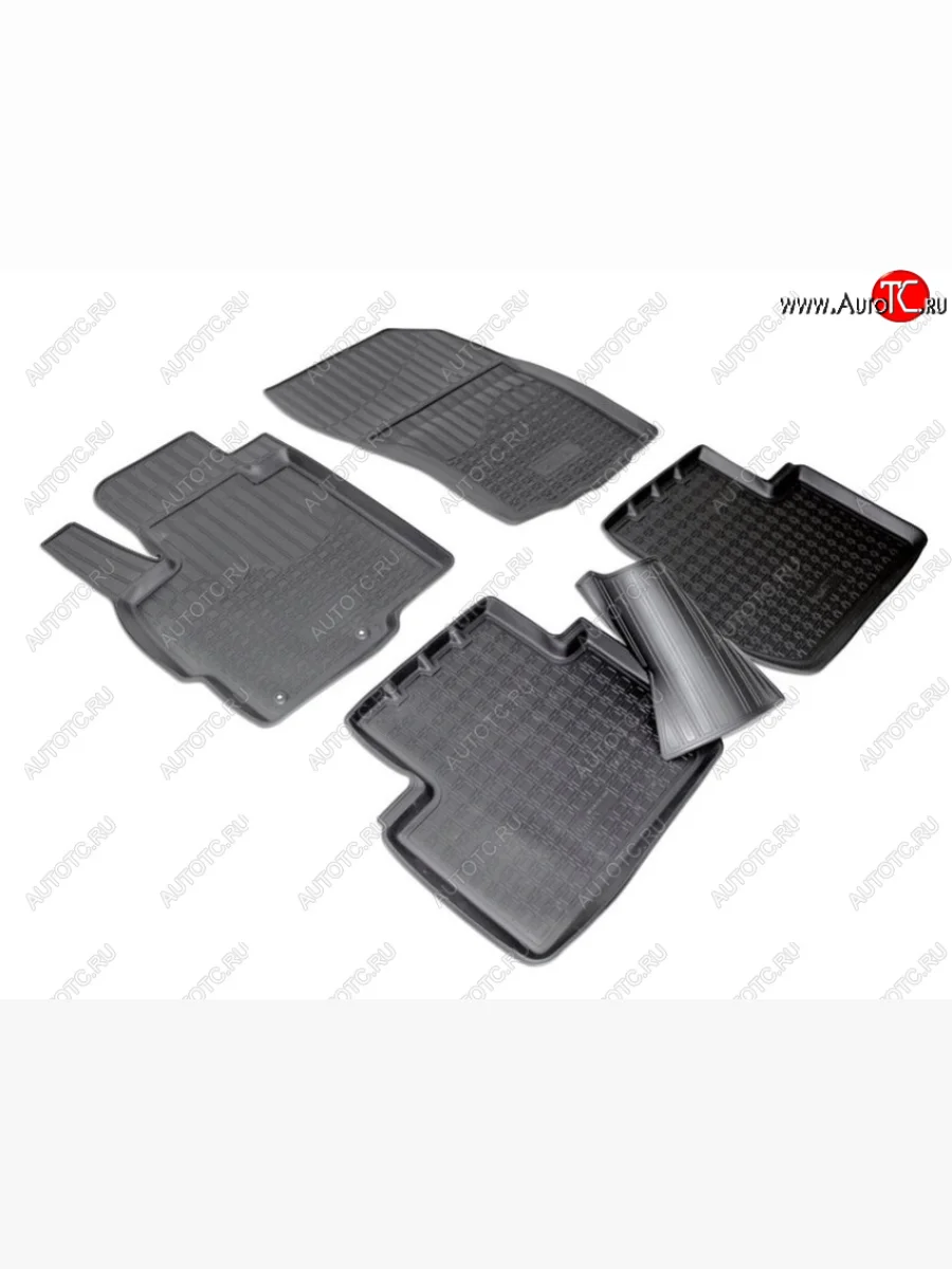 Комплект ковриков в салон Norplast Unidec CITROEN C-crosser (2007-2012) (Цвет: черный)  в Керчи Республика Крым