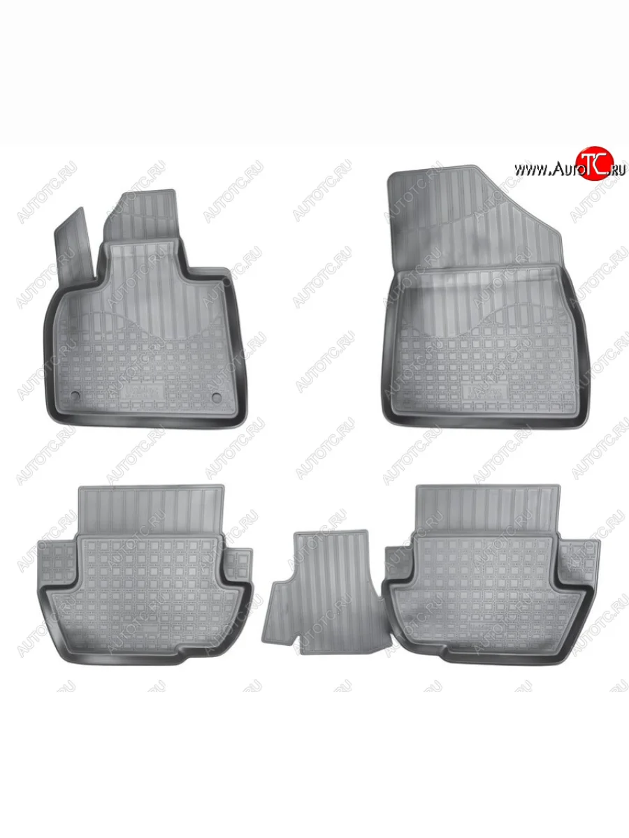 Комплект ковриков в салон Norplast Unidec CITROEN DS5 PF2 хэтчбэк (2011-2015) (Цвет: черный)  в Керчи Республика Крым
