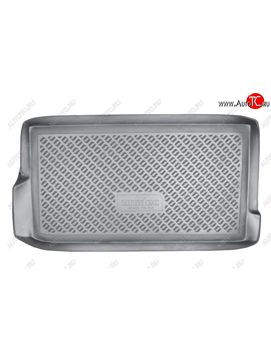 Коврик в багажник Norplast Unidec Daewoo Matiz M150 рестайлинг (2000-2016) (Цвет: черный)  в Керчи Республика Крым