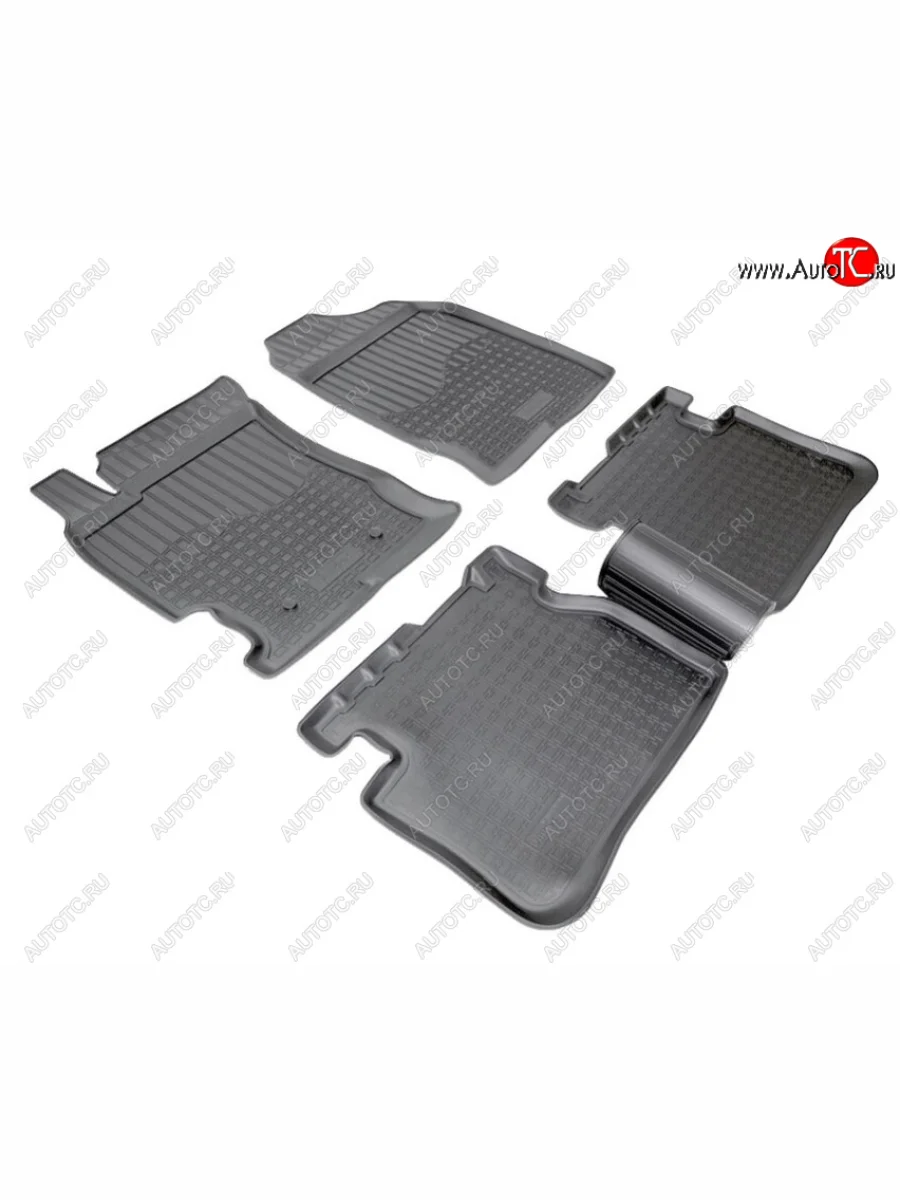 Комплект ковриков в салон Norplast Unidec FAW Besturn B50 рестайлинг (2012-2017) (Цвет: черный)  в Керчи Республика Крым