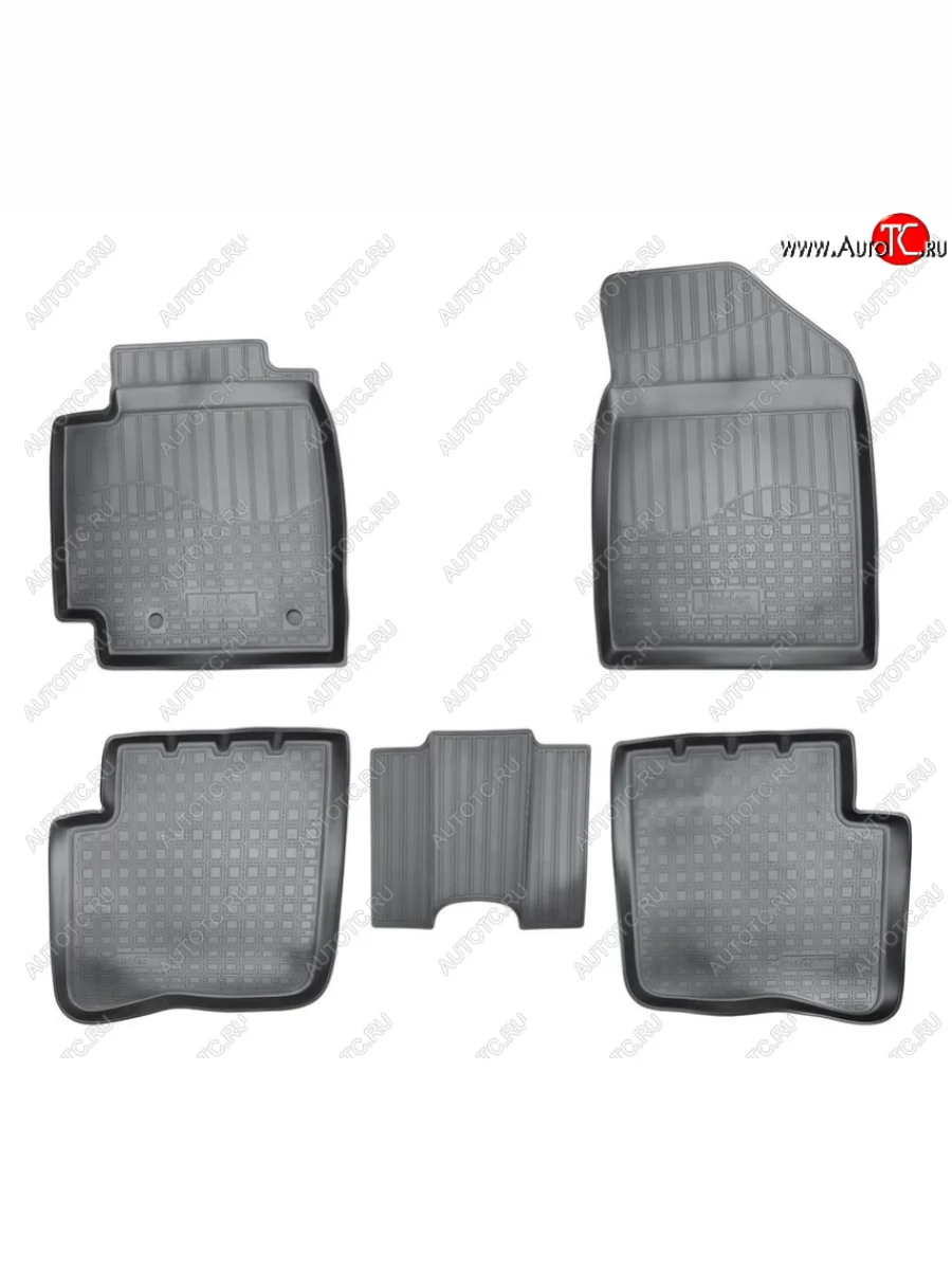 Комплект ковриков в салон Norplast Unidec FAW V5 (2012-2017) (Цвет: черный)  в Керчи Республика Крым