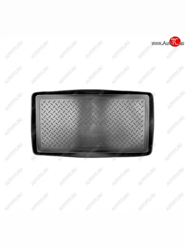 Коврик в багажник Norplast Unidec (Цвет: черный) Fiat 500 312,FF дорестайлинг хэтчбэк 3 дв. (2007-2015)