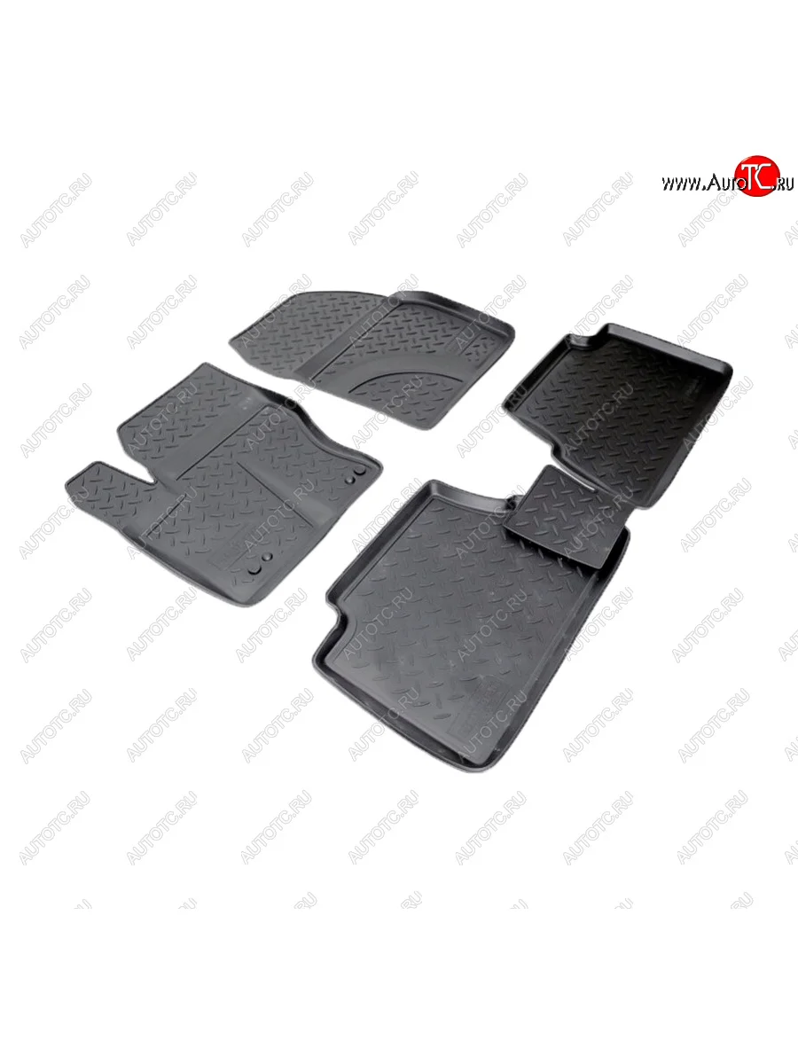 Комплект салонных ковриков Norplast Unidec Ford C-max Mk2 дорестайлинг (2010-2015) (Цвет: черный)  с доставкой в г. Керчь