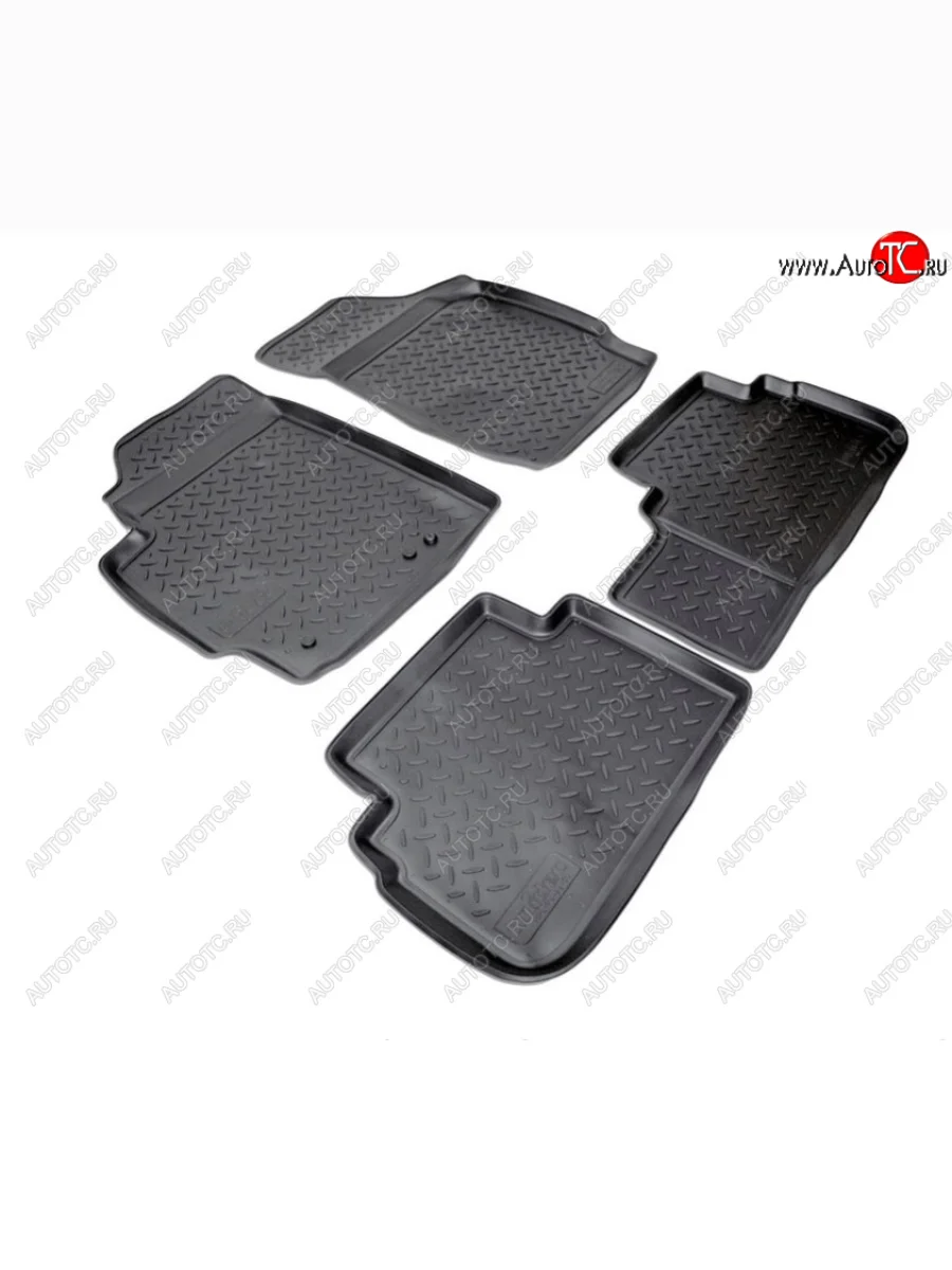 Комплект ковриков в салон Norplast Unidec Ford Escape 2 (2008-2012) (Цвет: черный)  в Керчи Республика Крым