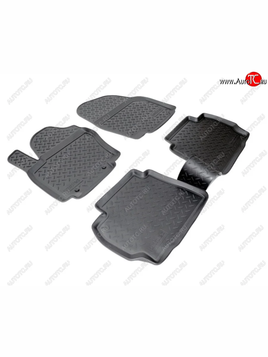 Комплект салонных ковриков Norplast Unidec Ford Mondeo Mk4,DG дорестайлинг, универсал (2007-2010) (Цвет: черный)  в Керчи Республика Крым