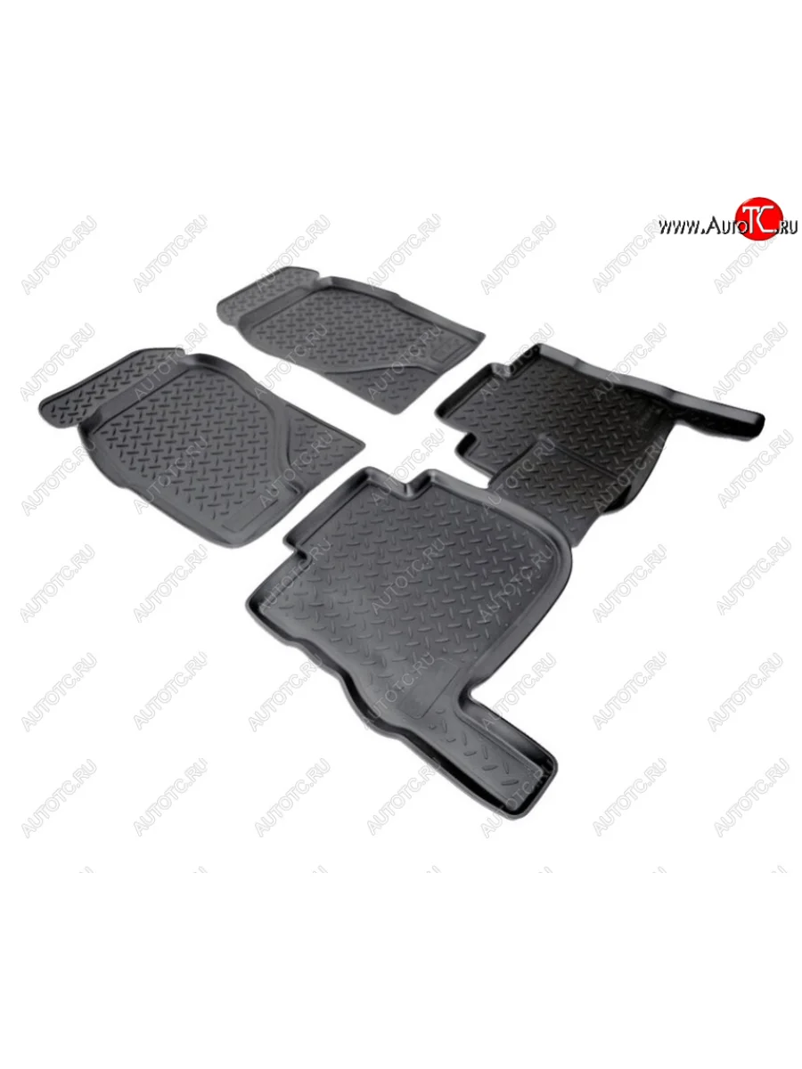 Комплект салонных ковриков Norplast Unidec Great Wall Wingle 3 (2005-2011) (Цвет: черный)  в Керчи Республика Крым