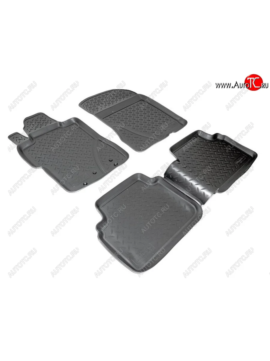 Комплект салонных ковриков Norplast Unidec Honda Civic FD седан дорестайлинг (2005-2008) (Цвет: черный)  в Самаре Самарской области