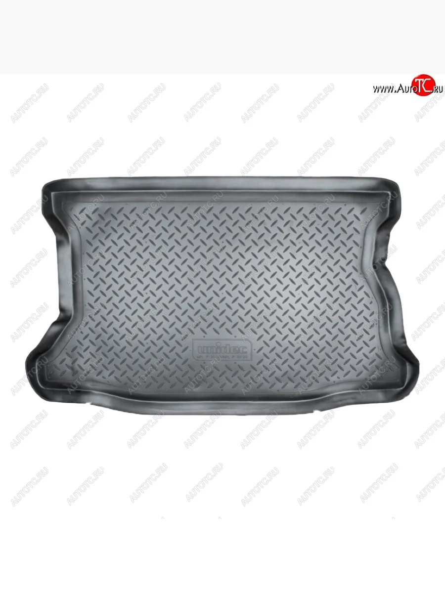 Коврик в багажник Norplast Unidec Honda Jazz (2001-2008) (Цвет: черный)  в Самаре Самарской области