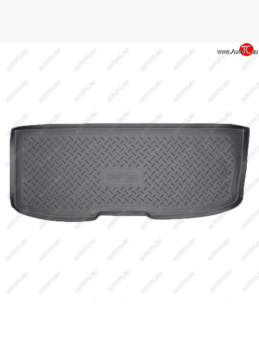 Коврик в багажник Norplast Unidec (7 мест) Honda Pilot YF4 рестайлинг (2011-2015) (Цвет: черный)  в Керчи Республика Крым