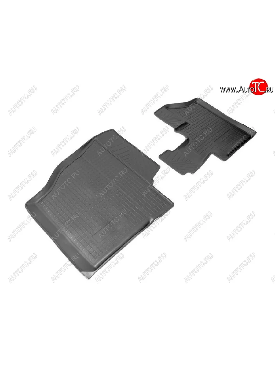 Комплект салонных ковриков Norplast Unidec Hyundai HD-120  дорестайлинг (1997-2004) (Цвет: черный)  в Керчи Республика Крым