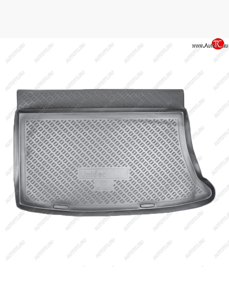 Коврик в багажник Norplast Unidec Hyundai I30 FD хэтчбек дорестайлинг (2007-2010) (Цвет: черный)  в Керчи Республика Крым