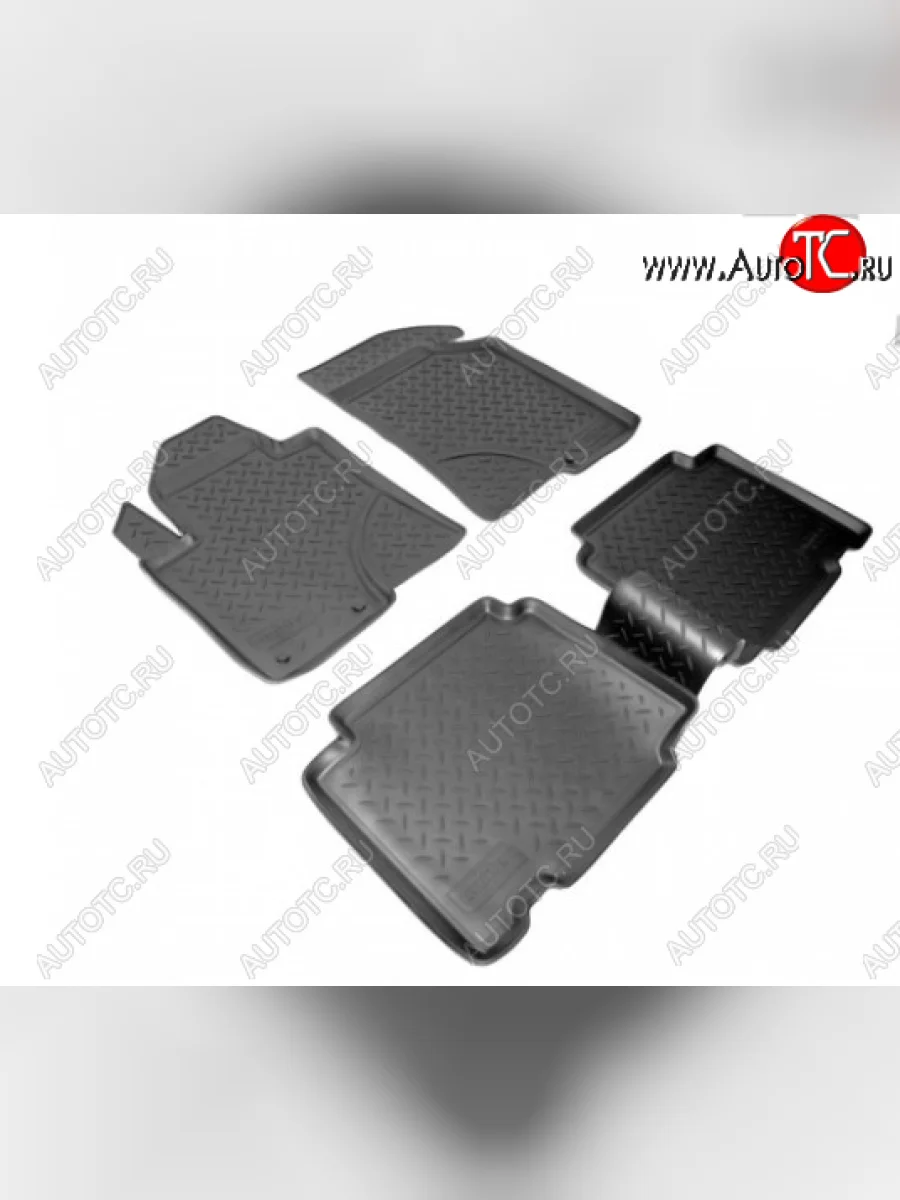 Комплект салонных ковриков Norplast Hyundai IX55 EN (2006-2013) (Цвет: черный)  в Керчи Республика Крым