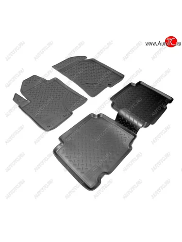 Комплект салонных ковриков Norplast Unidec (Цвет: черный) Hyundai Matrix  1 FC (2001-2010) дорестайлинг, 1-ый рестайлинг, 2-ой рестайлинг