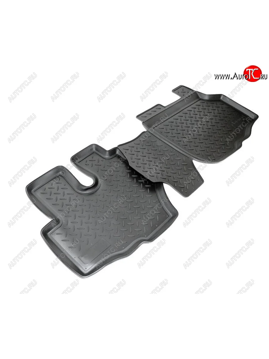 Комплект салонных ковриков Norplast Unidec  Hyundai Porter (2005-2018) HR (Цвет: черный)  в Перми Пермском крае