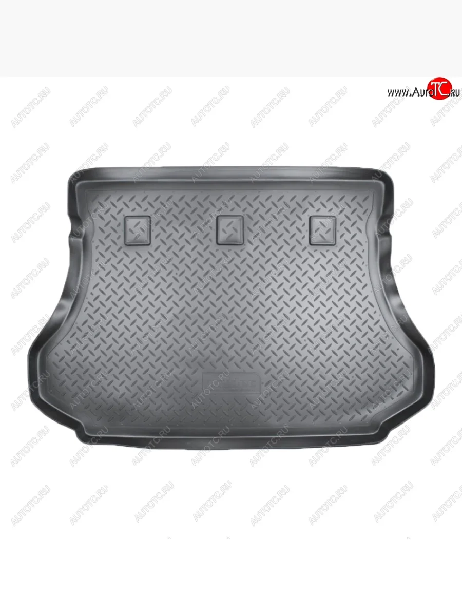 Коврик в багажник Norplast Unidec Hyundai Santa Fe SM (2000-2012) (Цвет: черный)  в Керчи Республика Крым