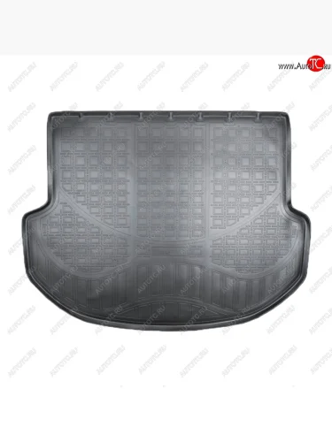 Коврик в багажник Norplast Unidec (5 мест) (Цвет: черный) Hyundai Santa Fe DM дорестайлинг (2012-2016)