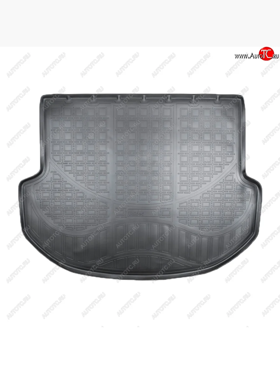 Коврик в багажник Norplast Unidec (5 мест) Hyundai Santa Fe DM дорестайлинг (2012-2016) (Цвет: черный)  в Керчи Республика Крым
