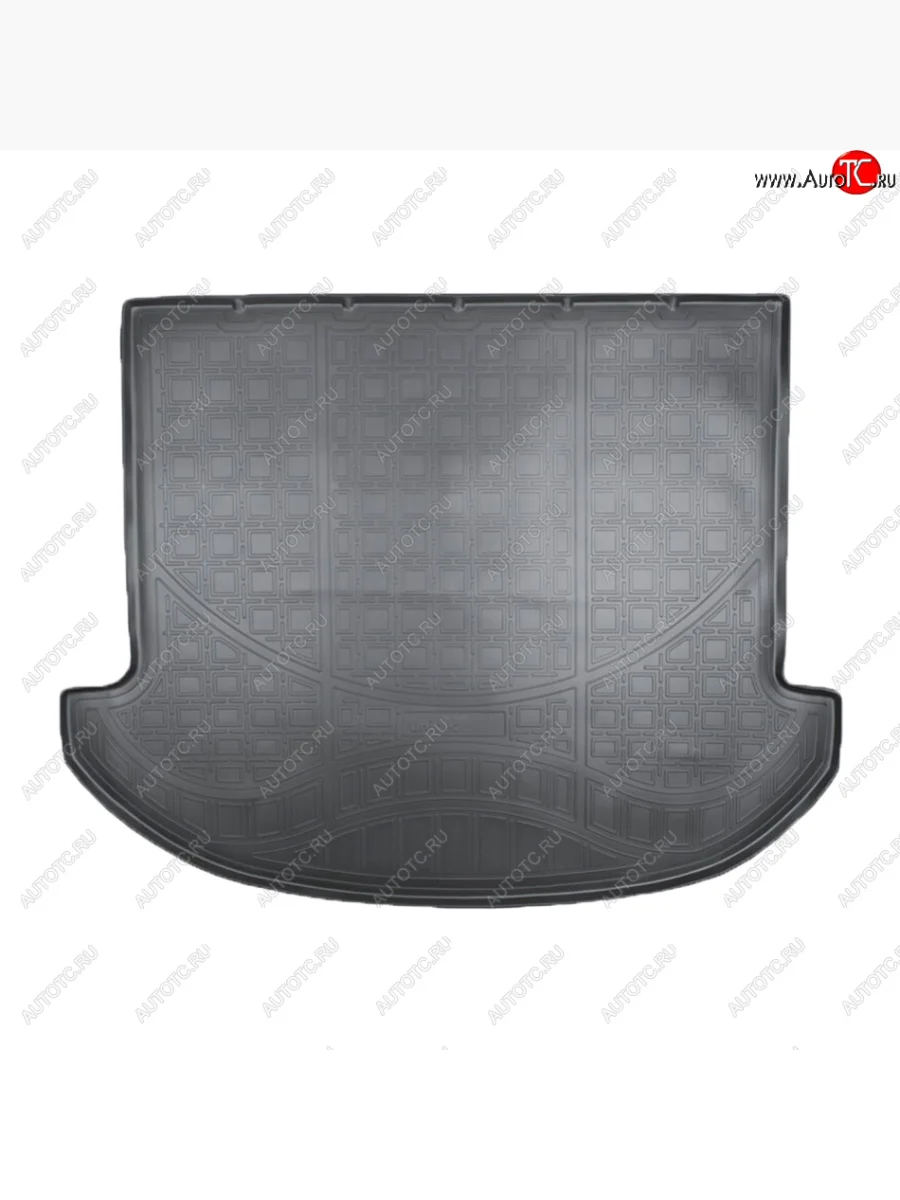 Коврик в багажник Norplast Unidec (7 мест) Hyundai Santa Fe DM дорестайлинг (2012-2016) (Цвет: черный)  в Керчи Республика Крым