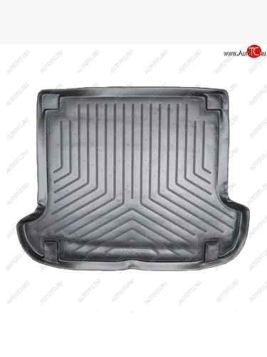 Коврик в багажник Norplast Unidec (Цвет: черный) Hyundai Terracan HP дорестайлинг (2001-2004)