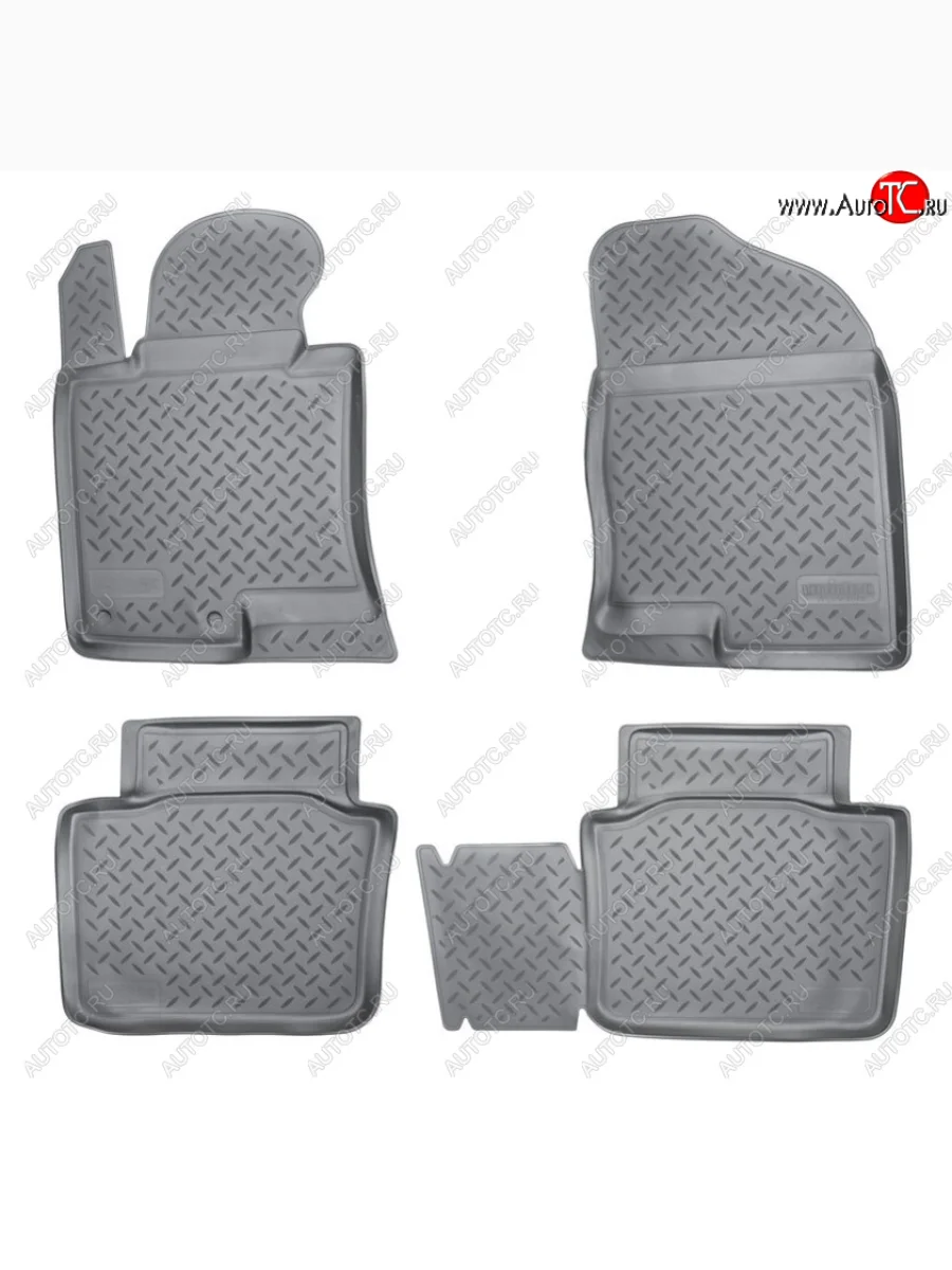 Комплект ковриков в салон Norplast Unidec Hyundai Sonata YF (2009-2014) (Цвет: черный)  в Самаре Самарской области