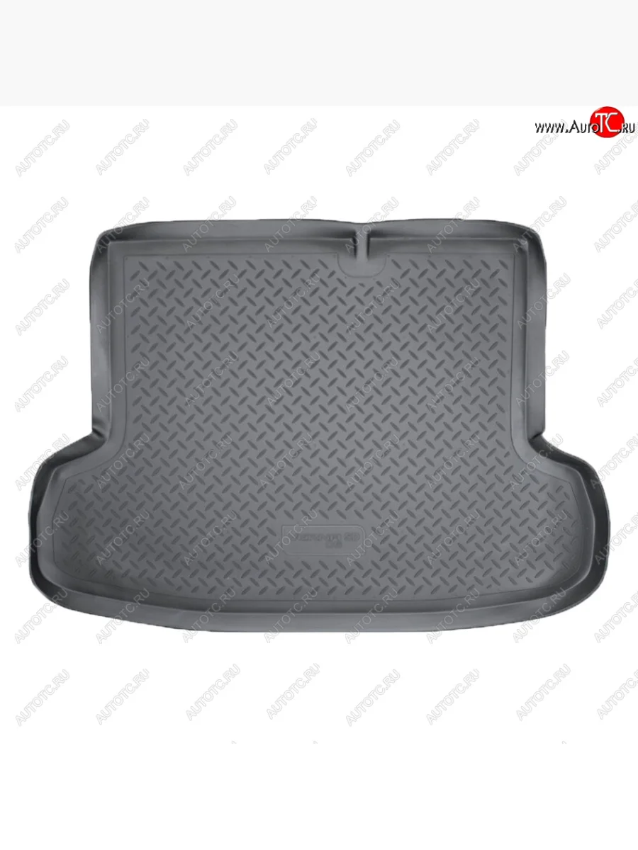 Коврик в багажник Norplast Unidec Hyundai Verna 2 MC седан (2005-2011) (Цвет: черный)  в Самаре Самарской области