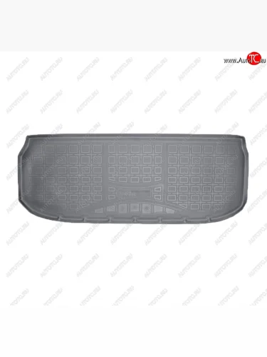 Коврик в багажник Norplast Unidec (с разложенным 3-им рядом) (Цвет: черный) INFINITI QX60 L50 дорестайлинг (2013-2016)