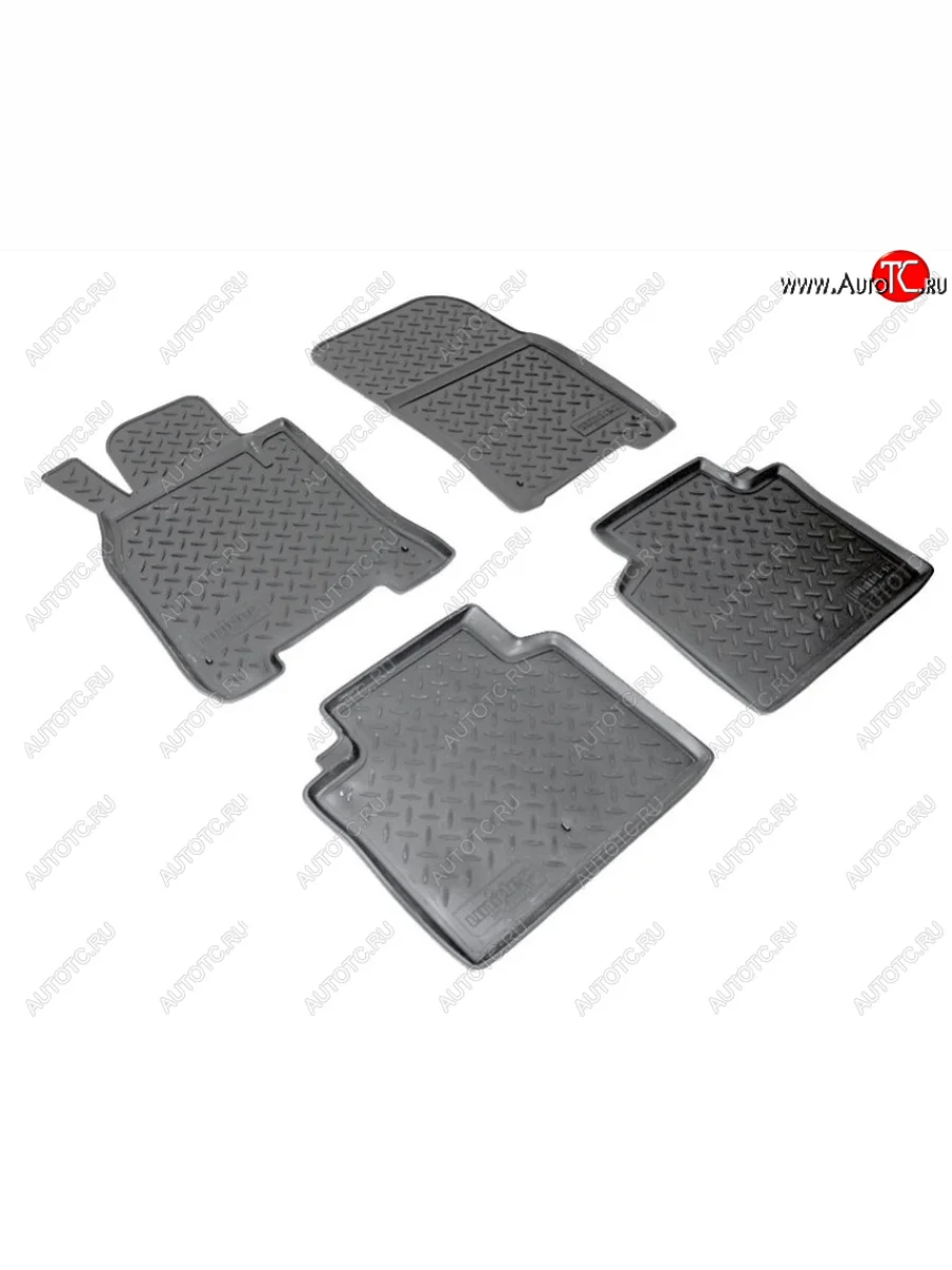 Комплект ковриков в салон Norplast Unidec INFINITI Q70 Y51 рестайлинг (2015-2018) (Цвет: черный)  в Керчи Республика Крым