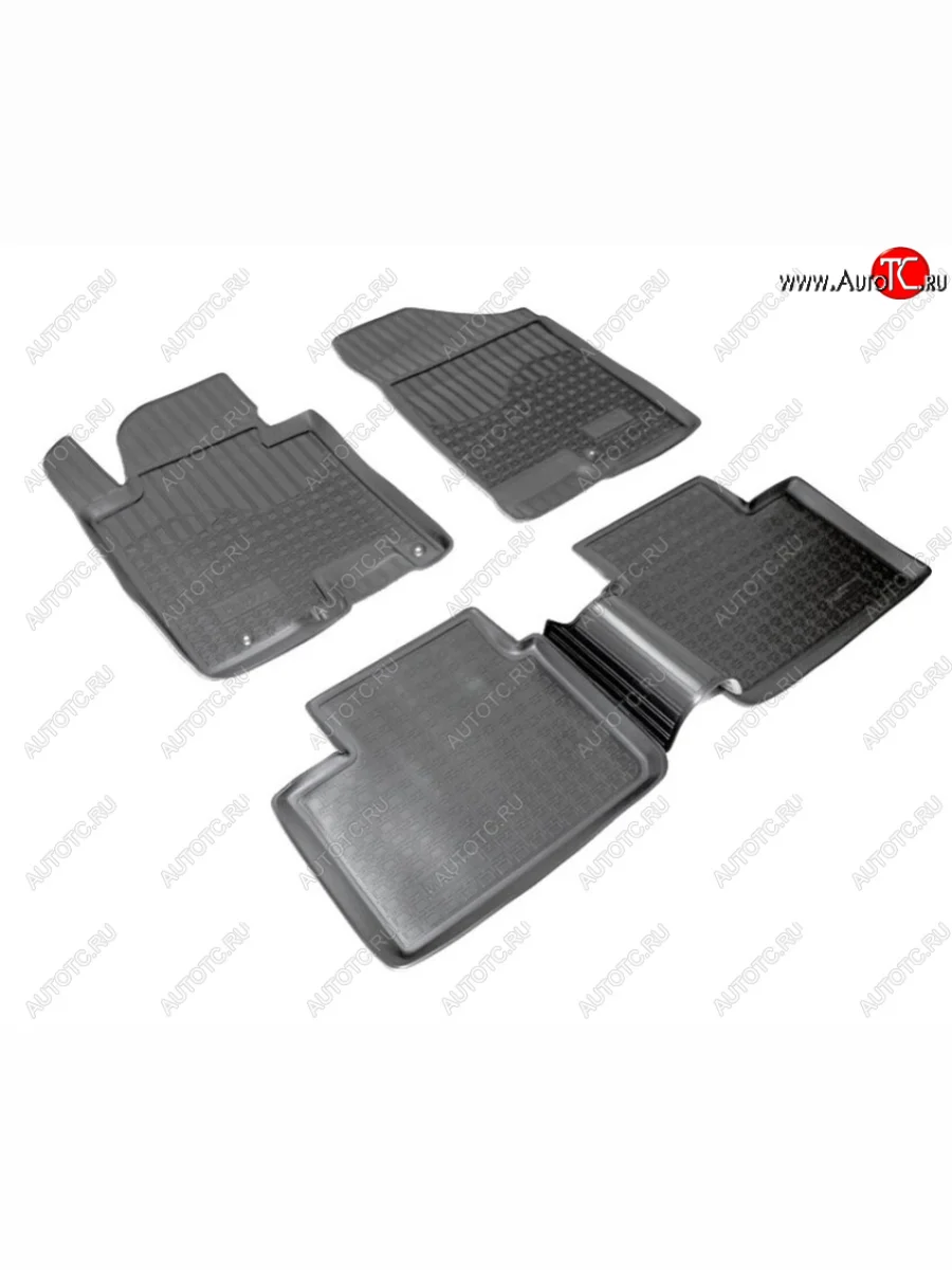 Комплект ковриков в салон Norplast Unidec Isuzu NQR71 (2005-2025) (Цвет: черный)  в Самаре Самарской области