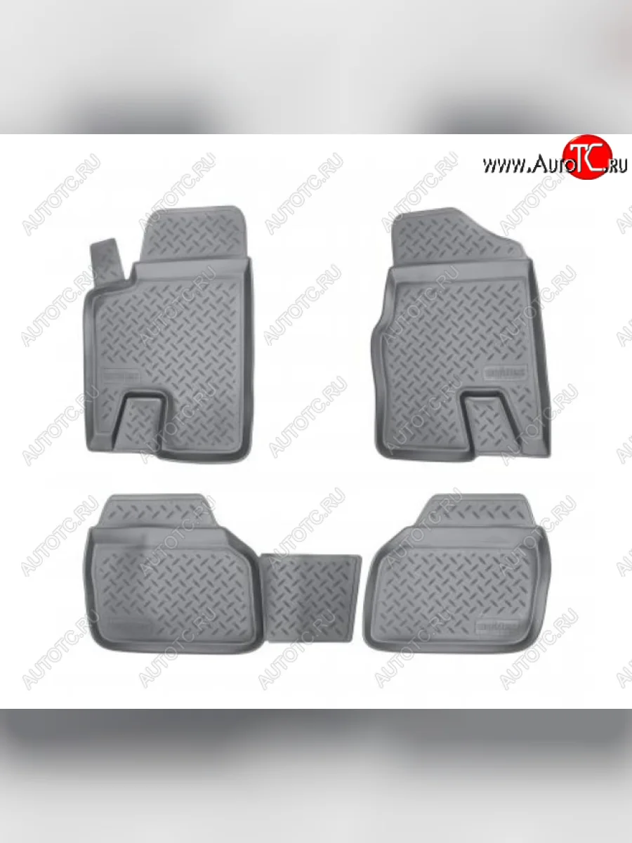 Комплект ковриков в салон Norplast Unidec Iran Khodro Samand (2003-2022) (Цвет: черный)  в Керчи Республика Крым