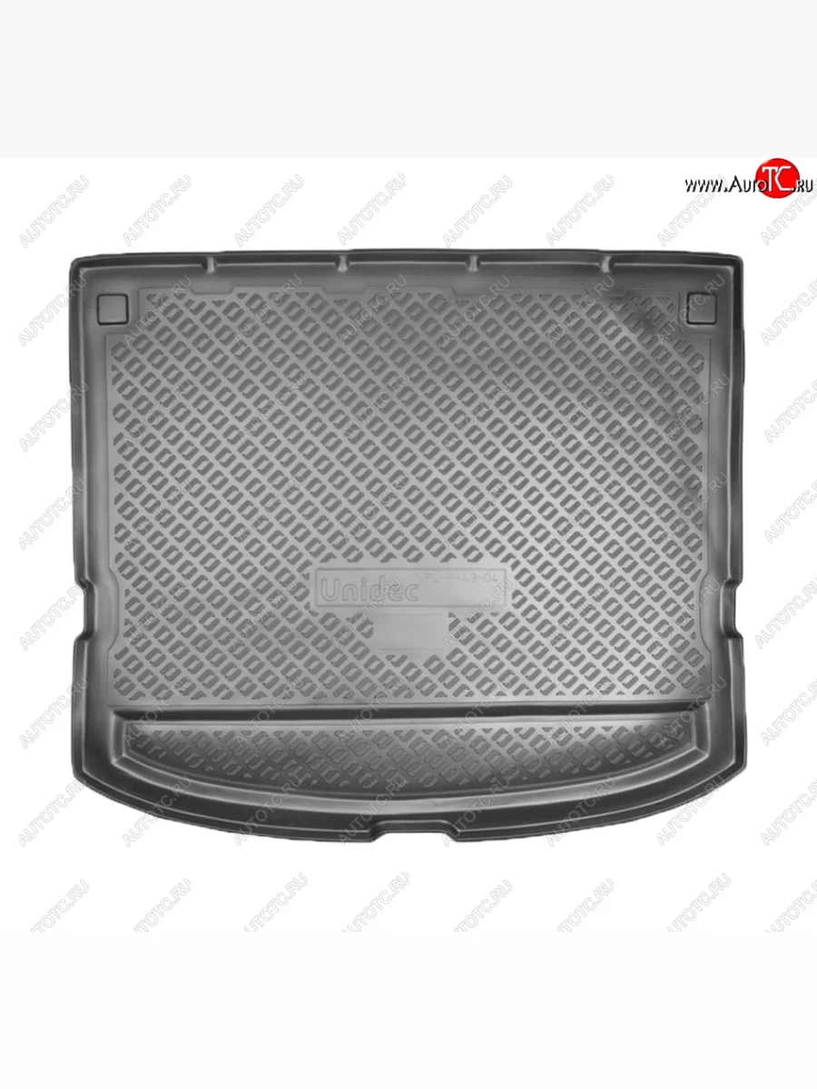 Коврик в багажник Norplast Unidec KIA Carens UN (2006-2013) (Цвет: черный)  в Керчи Республика Крым