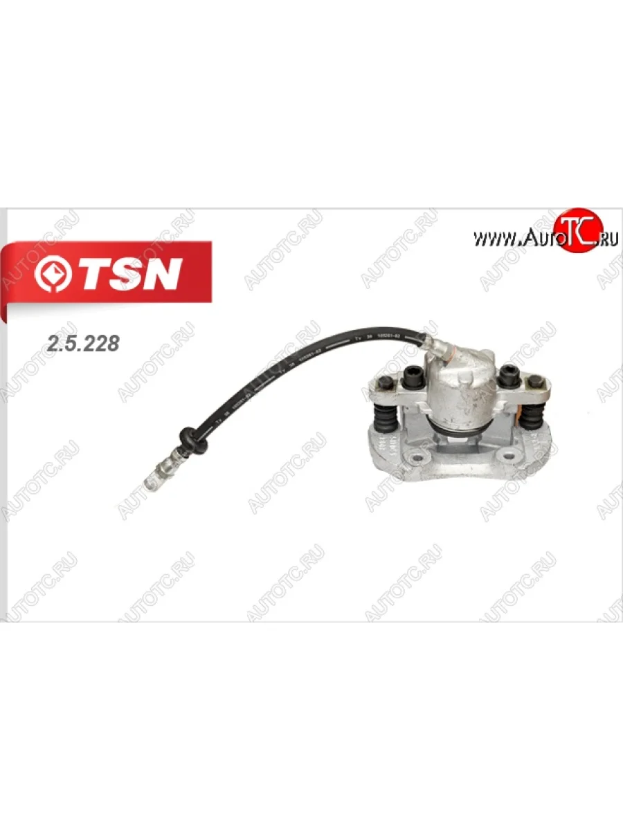 Суппорт тормозной левый в сборе TSN Лада ВАЗ 2110 седан (1995-2007)  в Керчи Республика Крым