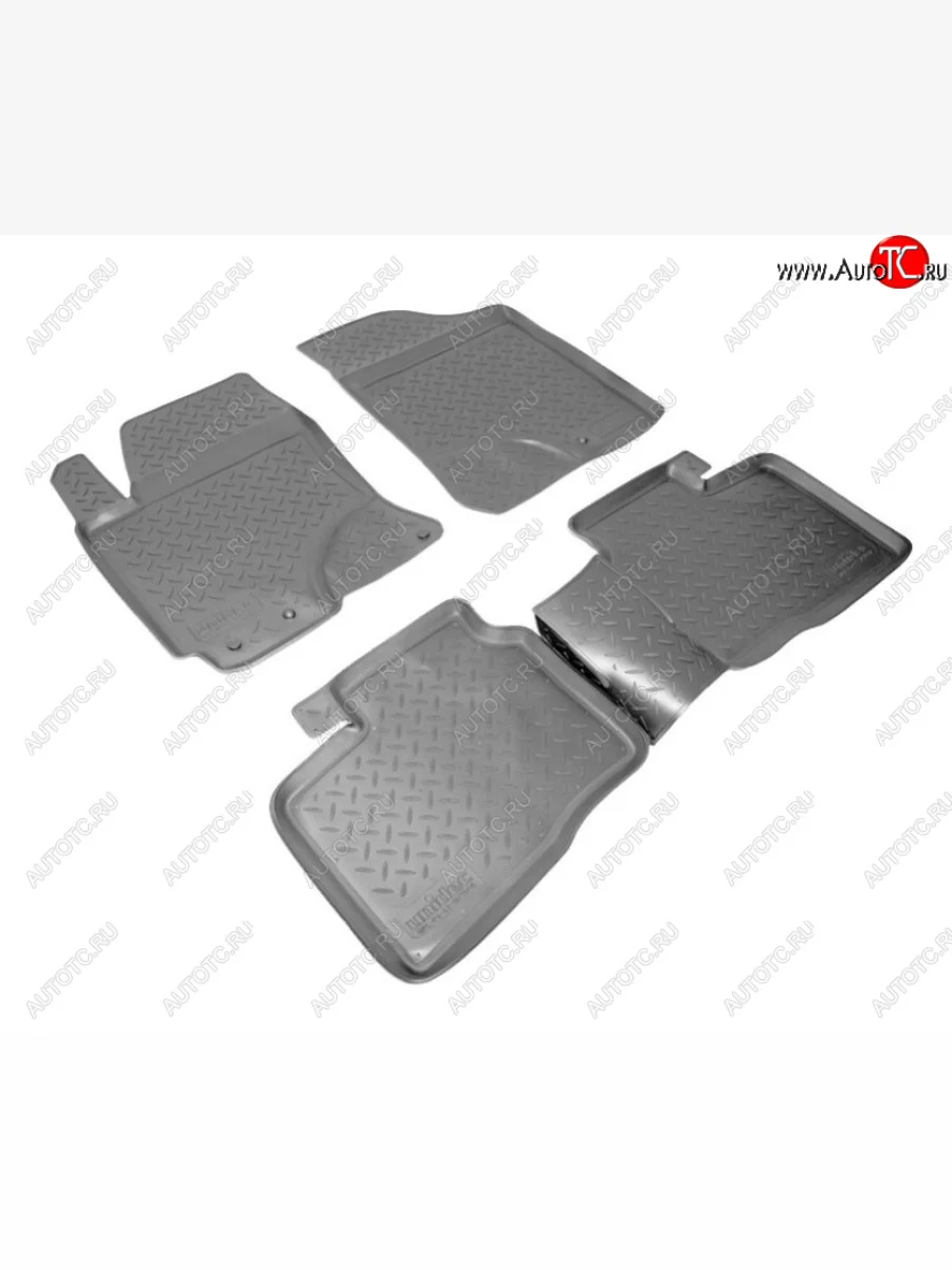 Комплект ковриков в салон Norplast KIA Cerato 2 TD седан (2008-2013) (Цвет: черный)  в Самаре Самарской области