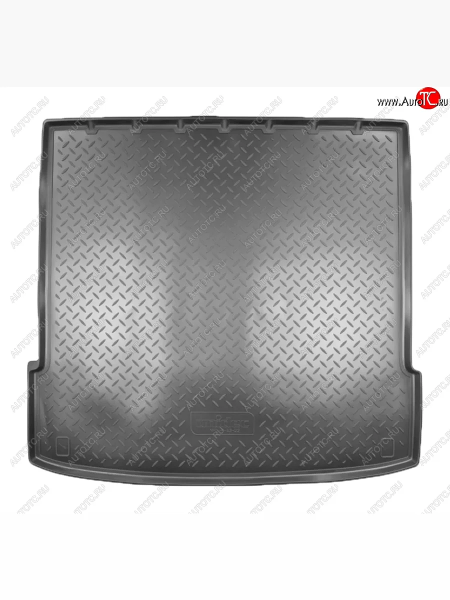 Коврик в багажник Norplast Unidec (сложенный 3-й ряд) KIA Mohave HM рестайлинг (2017-2020) (Цвет: черный)  в Керчи Республика Крым