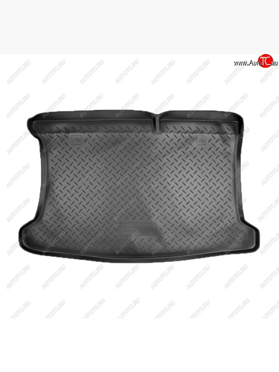 Коврик в багажник Norplast Unidec KIA Rio 3 QB хэтчбек 5 дв. рестайлинг (2015-2017) (Цвет: черный)  в Керчи Республика Крым