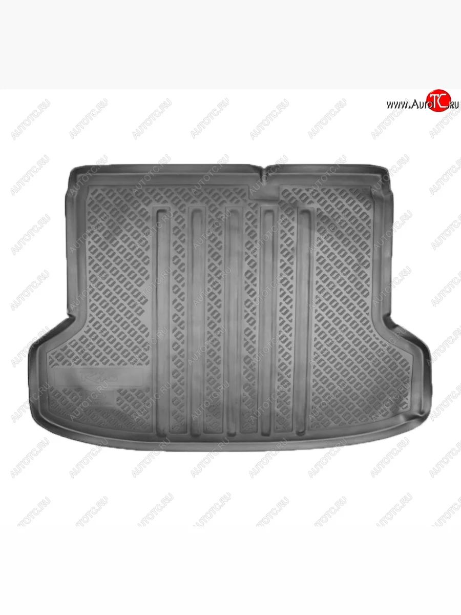 Коврик в багажник Norplast Unidec KIA Rio 2 JB дорестайлинг седан (2005-2009) (Цвет: черный)  в Самаре Самарской области